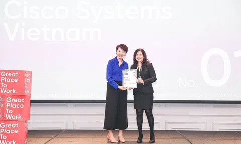 Cisco đứng thứ Nhất trong bảng xếp hạng Nơi làm việc tốt nhất Việt Nam 2023