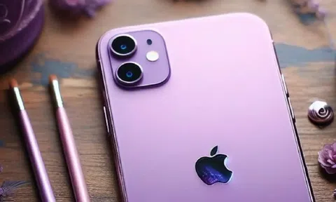 iPhone 16 màu tím đẹp lịm tim, thiết kế cụm camera mới!