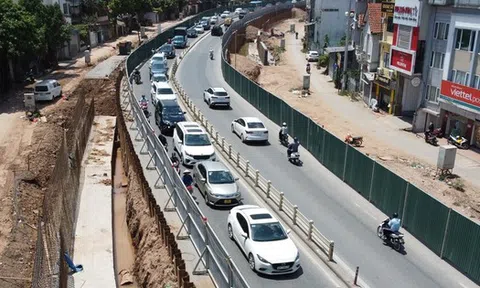 Tận thấy dự án giao thông Tập đoàn Thuận An thi công ‘rùa bò’ gây nhức nhối ở Hà Nội
