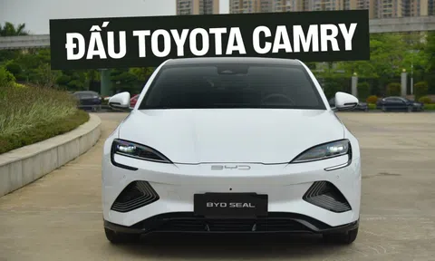 BYD Seal sắp về Việt Nam, bộ ảnh thực tế này cho thấy mẫu sedan ngang cỡ Camry này có gì 'hot' để chờ đợi